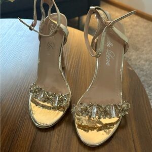 Bella luna gold heels